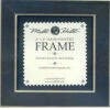 Matte Black Solid Color Gold Trim Mill Hill 6 X 6 Wooden Frame GBFRM1 -Mew Holidays Shop 17121 98084.1455053860