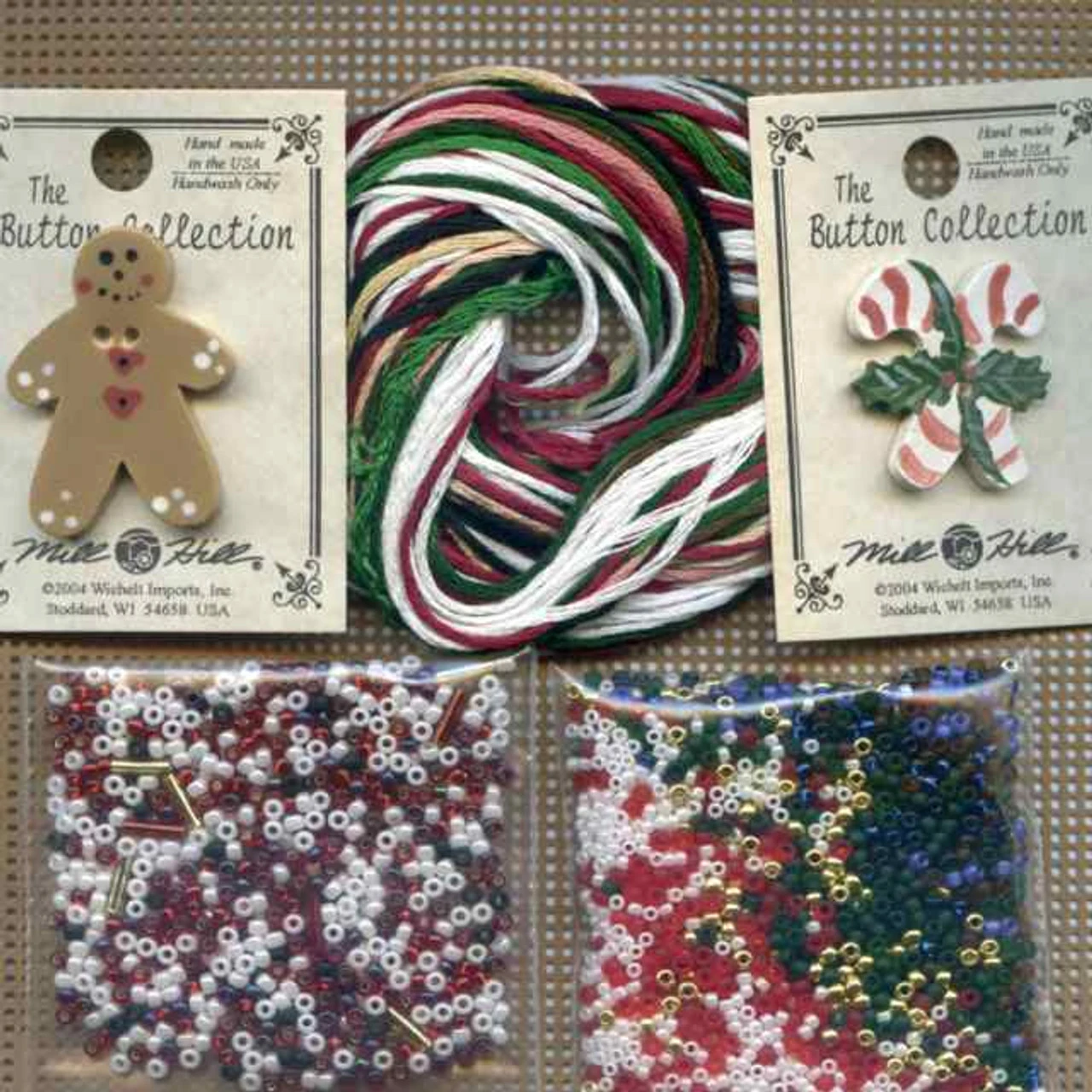 I Believe Bead Cross Stitch Kit Mill Hill 1996 Buttons & Beads Winter 6 I Believe Bead Cross Stitch Kit Mill Hill 1996 Buttons & Beads Winter - Image 4