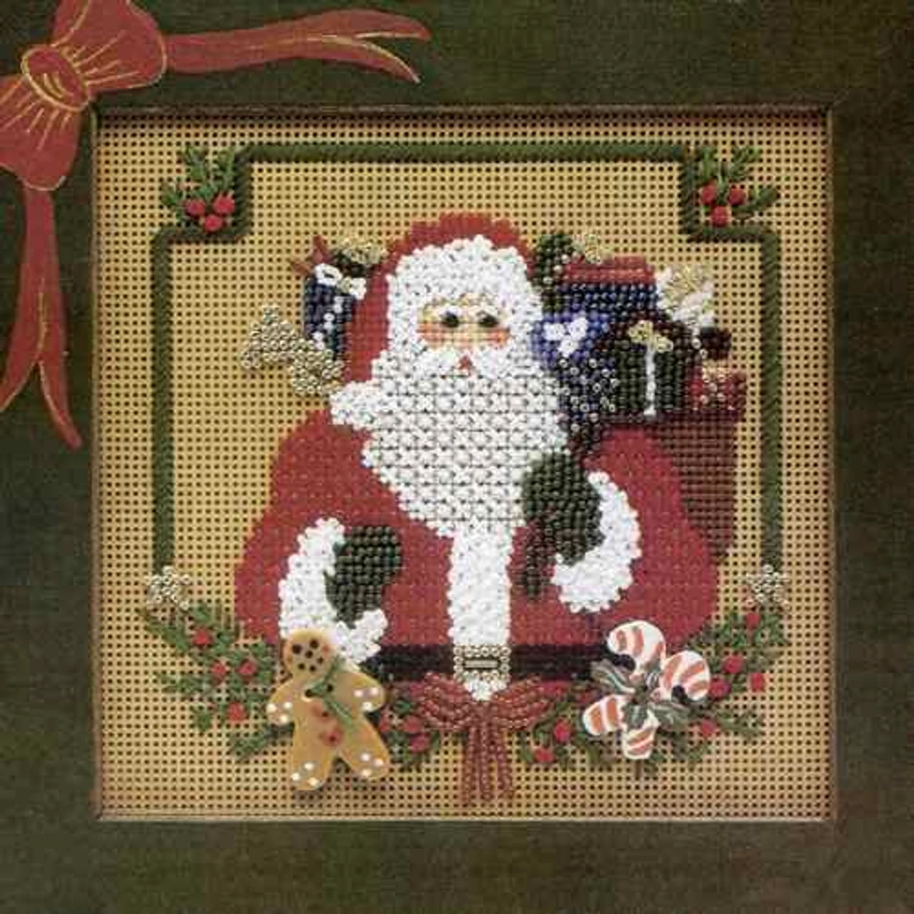 I Believe Bead Cross Stitch Kit Mill Hill 1996 Buttons & Beads Winter 4 I Believe Bead Cross Stitch Kit Mill Hill 1996 Buttons & Beads Winter - Image 2