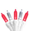 Set Of 50 Red & Pure White LED Mini Christmas Lights 4" Spacing - White Wire 2 Set Of 50 Red & Pure White LED Mini Christmas Lights 4" Spacing - White Wire -Mew Holidays Shop 1bhug2svuju5geflyjwfoiaixvkxsddw 04564.1667654589