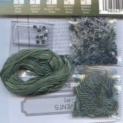 Willow Tassel Beaded Stitched Christmas Ornament Kit Mill Hill 2001 -Mew Holidays Shop 2001 willow tassel002 20561.1455054098