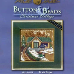 Train Depot Cross Stitch Kit Mill Hill 2006 Buttons & Beads Winter -Mew Holidays Shop 2006 train depot001 15171.1455055809
