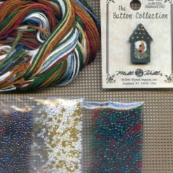 Tree Farm Bead Cross Stitch Kit Mill Hill 2006 Buttons & Beads Winter -Mew Holidays Shop 2006 tree farm002 97308.1455056137