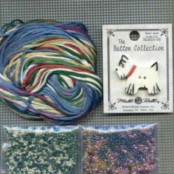 Window Friends Cross Stitch Kit Mill Hill 2006 Buttons & Beads Spring -Mew Holidays Shop 2006 window friends002 58969.1679767962