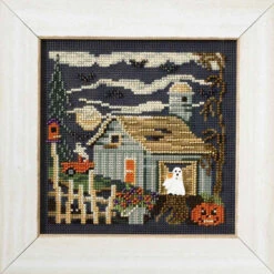 Midnight Farm Cross Stitch Kit Mill Hill 2007 Buttons & Beads Autumn MH147204 -Mew Holidays Shop 2007 midnight farm004 99696.1679789778