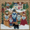 Caroling Cross Stitch Kit Mill Hill 2008 Buttons & Beads Winter -Mew Holidays Shop 2008 caroling005 73950.1679788919