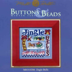Jingle Bells Cross Stitch Kit Mill Hill 2008 Buttons & Beads Winter -Mew Holidays Shop 2008 jingle bells001 08567.1455054776