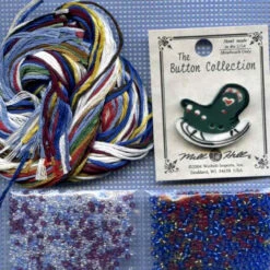 Jingle Bells Cross Stitch Kit Mill Hill 2008 Buttons & Beads Winter -Mew Holidays Shop 2008 jingle bells002 84023.1455054776