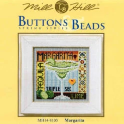 Margarita Cross Stitch Kit Mill Hill 2008 Buttons & Beads Spring -Mew Holidays Shop 2008 margarita001 71339.1455055845