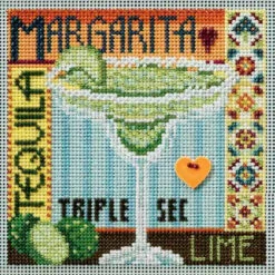 Margarita Cross Stitch Kit Mill Hill 2008 Buttons & Beads Spring