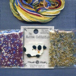 Silent Night Cross Stitch Kit Mill Hill 2008 Buttons & Beads Winter -Mew Holidays Shop 2008 silent night002 33639.1455055798