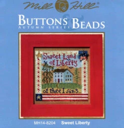 Sweet Liberty Cross Stitch Kit Mill Hill 2008 Buttons & Beads Autumn MH148204 -Mew Holidays Shop 2008 sweet liberty001 92609.1473193768
