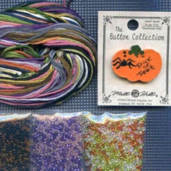 Halloween Night Cross Stitch Kit Mill Hill 2009 Buttons & Beads Autumn -Mew Holidays Shop 2009 halloween night002 11079.1455054959