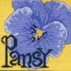 Pansy Beaded Cross Stitch Kit Mill Hill 2009 Buttons & Beads Spring -Mew Holidays Shop 2009 pansy005 60730.1679768368