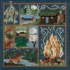 Cabin Fever Cross Stitch Kit Mill Hill 2010 Buttons & Beads Autumn -Mew Holidays Shop 2010 cabin fever005 44675.1679840821