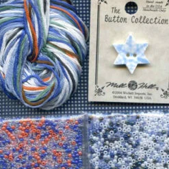 Frosty Snowman Cross Stitch Kit Mill Hill 2010 Buttons & Beads Winter -Mew Holidays Shop 2010 frosty snowman002 23978.1455055104