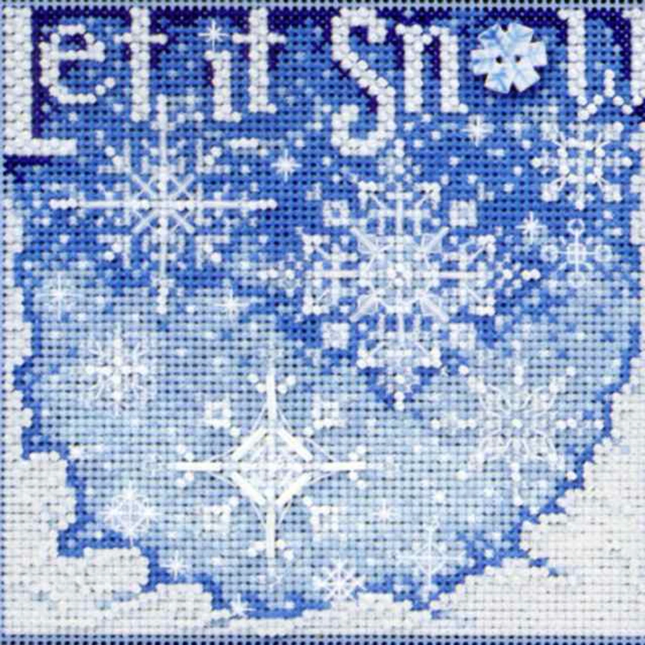 Snowfall Cross Stitch Kit Mill Hill 2010 Buttons & Beads Winter 3 Snowfall Cross Stitch Kit Mill Hill 2010 Buttons & Beads Winter