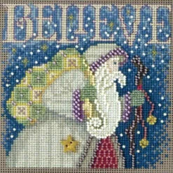Believe 2011 Cross Stitch Kit Mill Hill 2011 Buttons & Beads Winter
