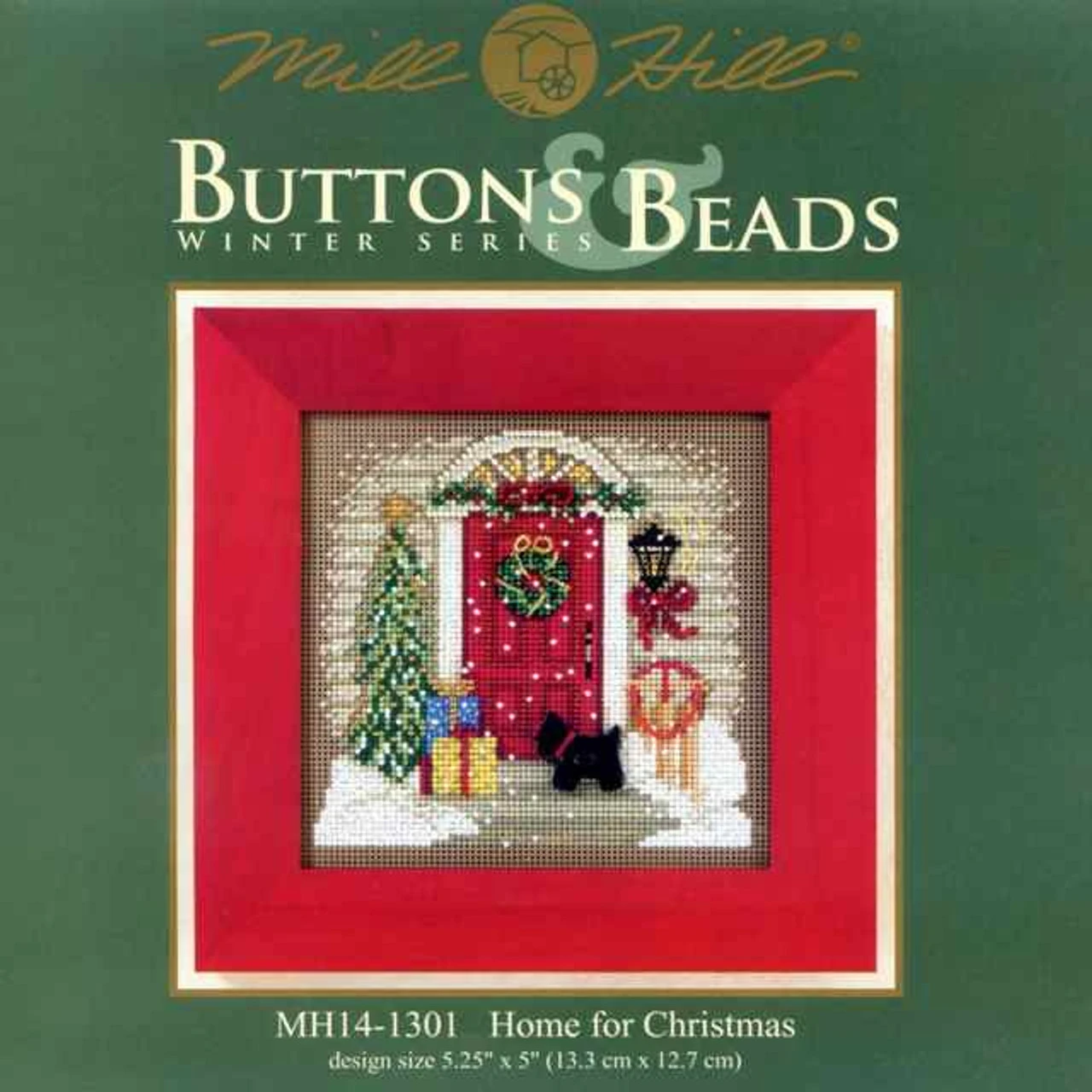 Home For Christmas Cross Stitch Kit Mill Hill 2011 Buttons & Beads 5 Home For Christmas Cross Stitch Kit Mill Hill 2011 Buttons & Beads - Image 3