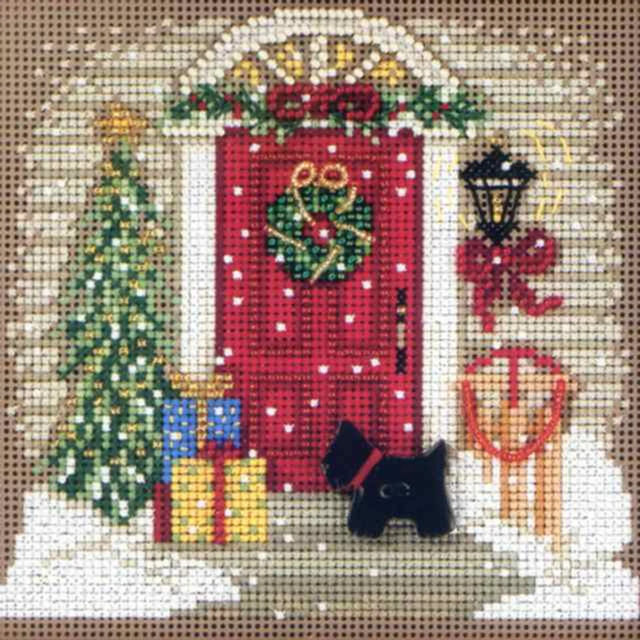 Home For Christmas Cross Stitch Kit Mill Hill 2011 Buttons & Beads 3 Home For Christmas Cross Stitch Kit Mill Hill 2011 Buttons & Beads