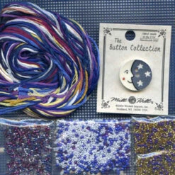 Wizard Beaded Cross Stitch Kit Mill Hill 2011 Buttons & Beads Autumn -Mew Holidays Shop 2011 wizard002 46913.1455055162