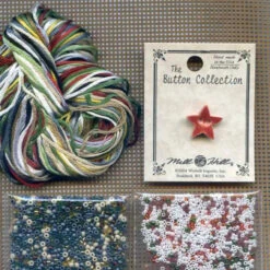 Barber Shoppe Beaded Kit Mill Hill 2012 Buttons & Beads Winter -Mew Holidays Shop 2012 barber shoppe002 91949.1455055482