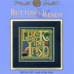Luck Of The Irish Beaded Kit Mill Hill 2012 Buttons & Beads Spring -Mew Holidays Shop 2012 luck of the irish001 60342.1455055394