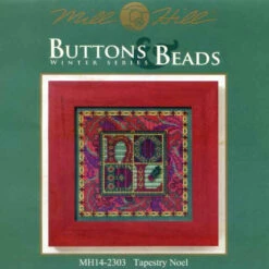 Tapestry Noel Cross Stitch Kit Mill Hill 2012 Buttons & Beads Winter -Mew Holidays Shop 2012 tapestry noel001 04156.1455055317