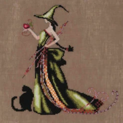 Ana Kit Cross Stitch Chart Fabric Beads Nora Corbett NC207 Mirabilia Designs