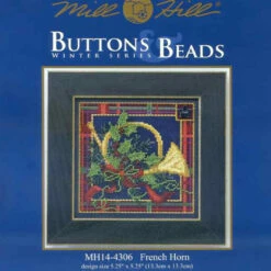 French Horn Cross Stitch Kit Mill Hill 2014 Buttons & Beads Winter 8 French Horn Cross Stitch Kit Mill Hill 2014 Buttons & Beads Winter -Mew Holidays Shop 2014 french horn001 41426.1455056079