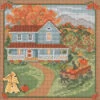 Harvest Home Cross Stitch Kit Mill Hill 2014 Buttons & Beads Autumn -Mew Holidays Shop 2014 harvest home005 48766.1679779751