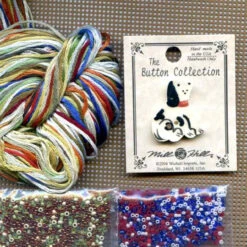 Pet Shoppe Cross Stitch Kit Mill Hill 2014 Buttons & Beads Spring -Mew Holidays Shop 2014 pet shoppe002 10519.1455055900
