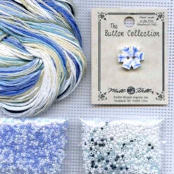 Polar Bears Cross Stitch Kit Mill Hill 2014 Buttons & Beads Winter -Mew Holidays Shop 2014 polar bears002 75184.1455056067