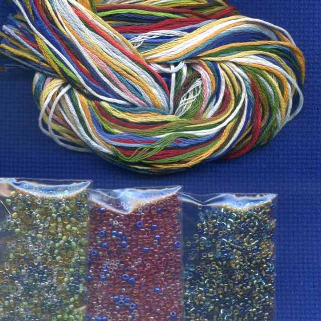 Snowman Bead Cross Stitch Kit Mill Hill 2014 Jim Shore Winter JS30-4103 5 Snowman Bead Cross Stitch Kit Mill Hill 2014 Jim Shore Winter JS30-4103 - Image 4