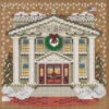City Bank Beaded Cross Stitch Kit Mill Hill 2015 Buttons & Beads Winter MH145302 -Mew Holidays Shop 2015 city bank005 62928.1679789245