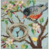 Spring Robin Cross Stitch Kit Mill Hill 2015 Buttons Beads Spring MH145103 -Mew Holidays Shop 2015 spring robin005 17861.1679789088