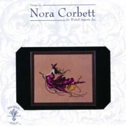 Eva Kit Cross Stitch Chart Fabric Beads Nora Corbett NC224 Mirabilia Designs -Mew Holidays Shop 2016 eva chart003 40505.1470447990