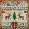Holiday Sampler Cross Stitch Kit Mill Hill 2016 Buttons & Beads Winter MH141633 -Mew Holidays Shop 2016 holiday sampler005 83744.1679789618