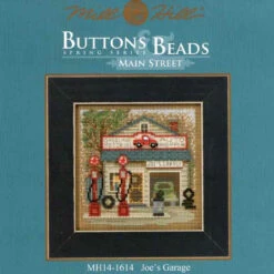 Joe's Garage Cross Stitch Kit Mill Hill 2016 Buttons & Beads Spring MH141614 8 Joe's Garage Cross Stitch Kit Mill Hill 2016 Buttons & Beads Spring MH141614 -Mew Holidays Shop 2016 joes garage001 34533.1455056676