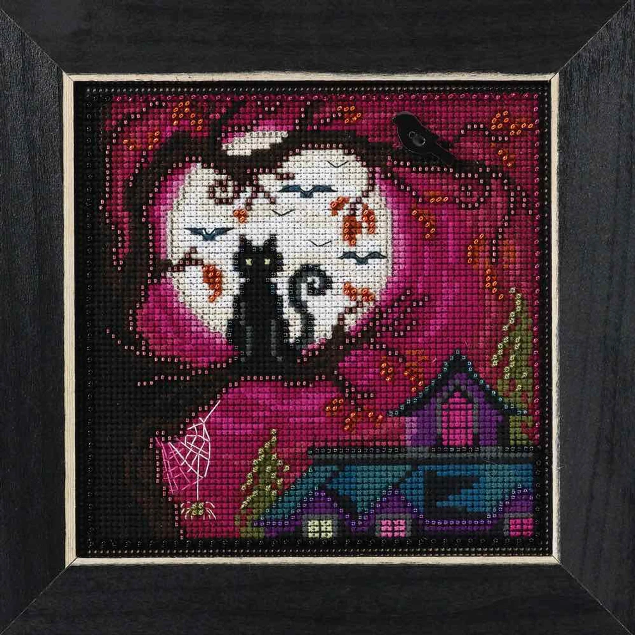 Moonstruck Cross Stitch Kit Mill Hill 2016 Buttons & Beads Autumn 4 Moonstruck Cross Stitch Kit Mill Hill 2016 Buttons & Beads Autumn - Image 2