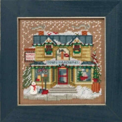 Town Hardware Cross Stitch Kit Mill Hill 2016 Buttons & Beads Winter MH141631 -Mew Holidays Shop 2016 town hardware004 69289.1679789572