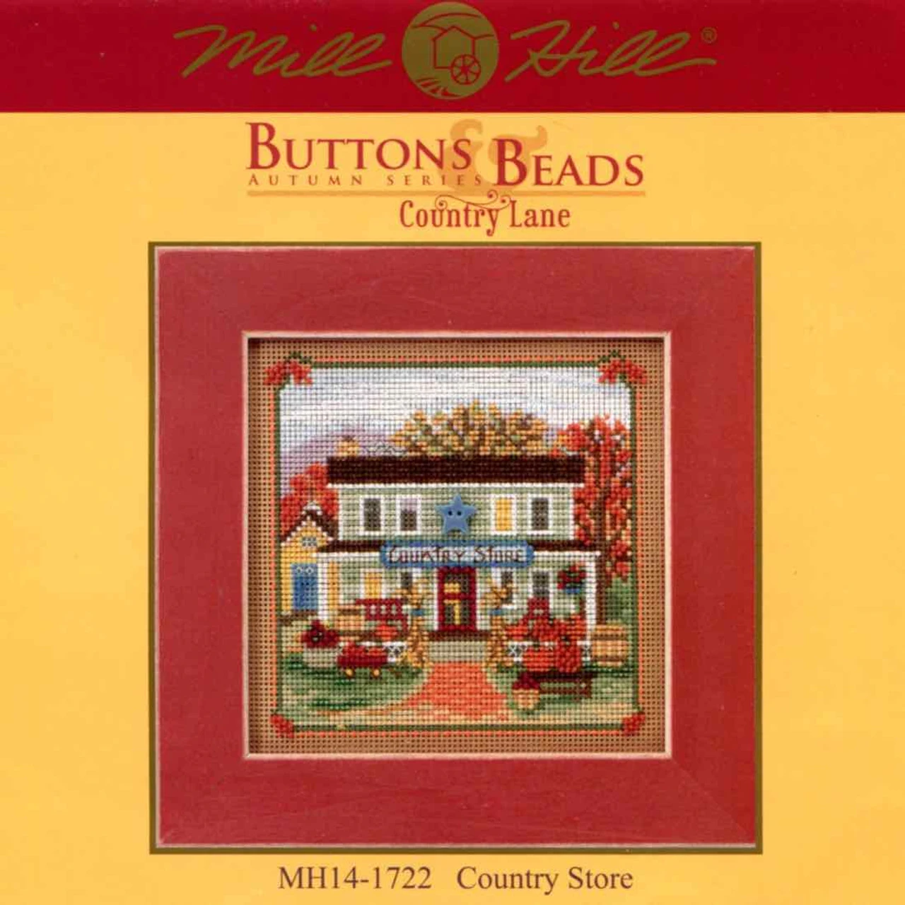 Country Store Cross Stitch Kit Mill Hill 2017 Buttons & Beads Autumn MH141722 5 Country Store Cross Stitch Kit Mill Hill 2017 Buttons & Beads Autumn MH141722 - Image 3