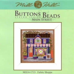 Fabric Shoppe Cross Stitch Kit Mill Hill 2017 Buttons & Beads Spring MH141713 -Mew Holidays Shop 2017 fabric shoppe001 47658.1494356099
