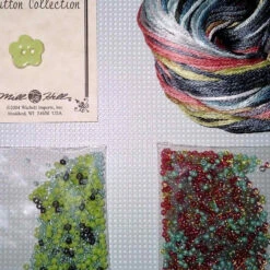 Laundry Cross Stitch Kit Mill Hill 2017 Buttons & Beads Spring MH141716 -Mew Holidays Shop 2017 laundry002 12699.1494314754
