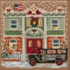Police Station Cross Stitch Kit Mill Hill 2017 Buttons Beads Winter MH141732 -Mew Holidays Shop 2017 police station005 00856.1679840724