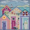 Cabana Beach Cross Stitch Kit Mill Hill 2018 Buttons & Beads Spring MH141815 -Mew Holidays Shop 2018 cabana beach005 72506.1679840862