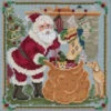 Jolly Old Elf Cross Stitch Kit Mill Hill 2018 A Visit From St Nick Quartet MH171833