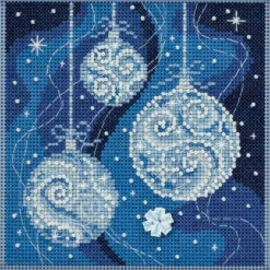Ornament Elegance Cross Stitch Kit Mill Hill 2018 Buttons Beads Winter MH141835