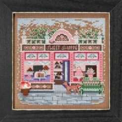 Sweet Shoppe Cross Stitch Kit Mill Hill 2018 Buttons & Beads Spring MH141812 -Mew Holidays Shop 2018 sweet shoppe004 79925.1679840913