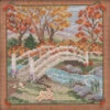 Foot Bridge Cross Stitch Kit Mill Hill 2019 Buttons & Beads Autumn MH141925 1 Foot Bridge Cross Stitch Kit Mill Hill 2019 Buttons & Beads Autumn MH141925 -Mew Holidays Shop 2019 foot bridge005 91763.1679841255